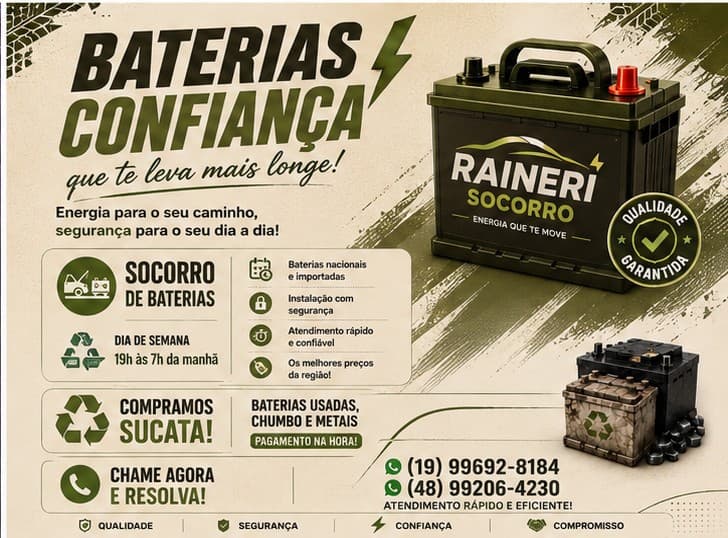 Raineri baterias